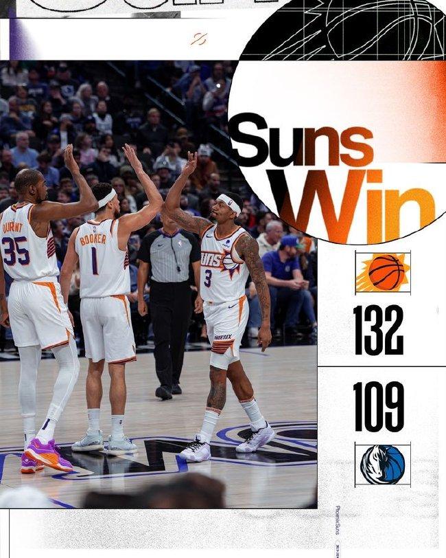 布克47分太阳险胜开拓者  